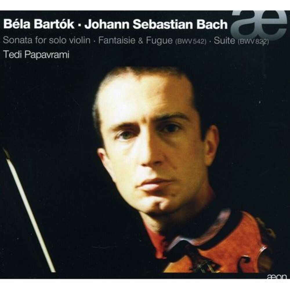 Tedi Papavrami - Sonata for Solo Violin  CD